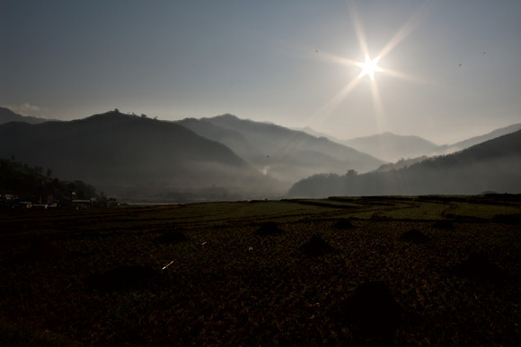 Sunrise over Sanfe